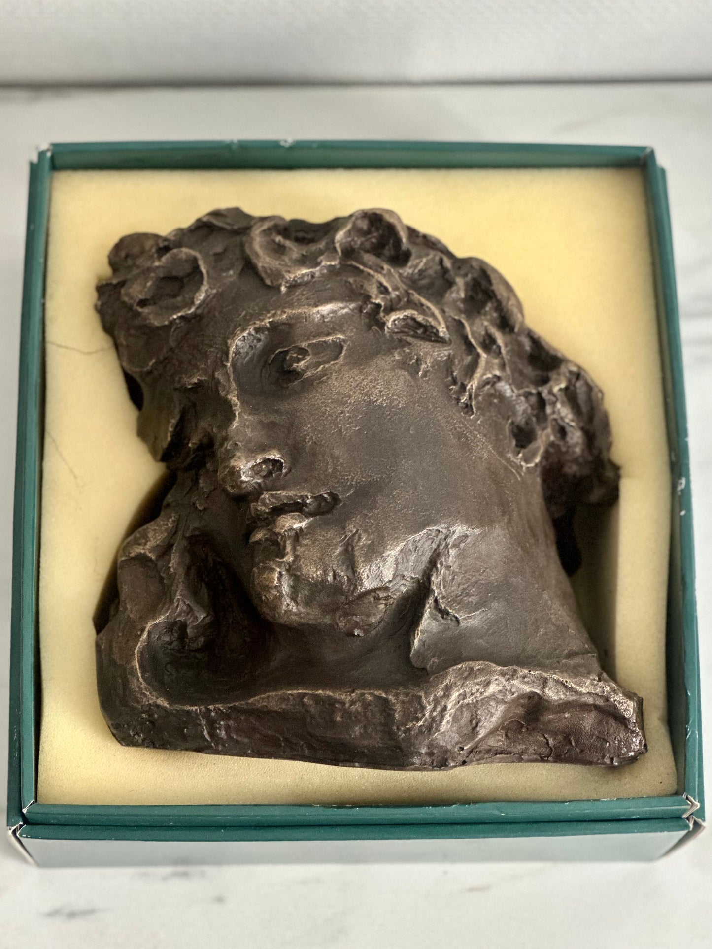 « L'Éphèbe » — Claude Mary, bronze à patine, édition originale numérotée, 1992
