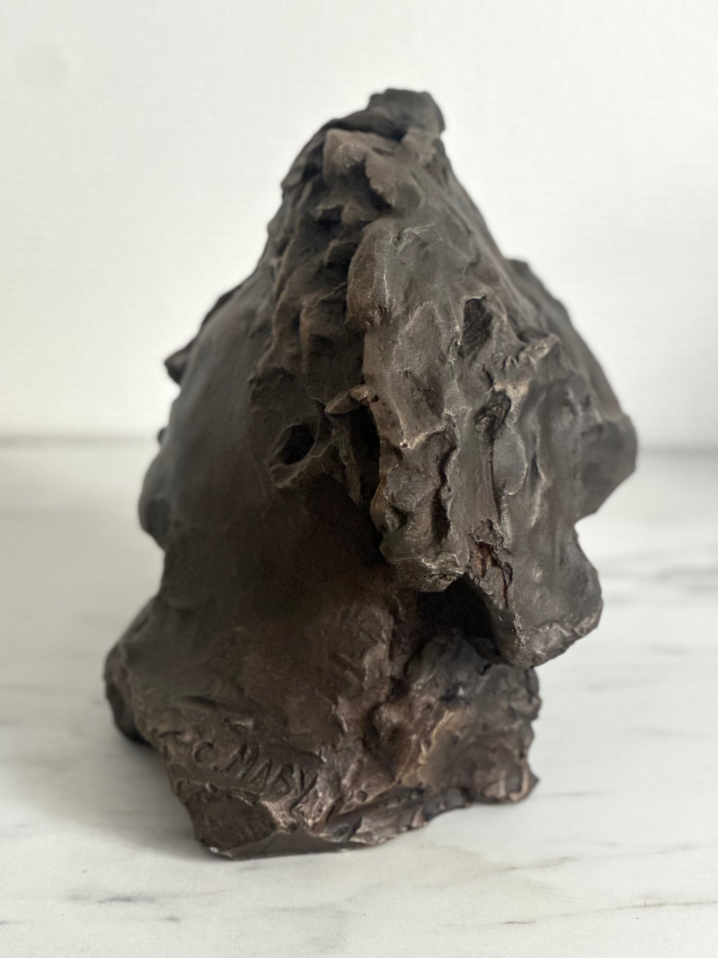 « L'Éphèbe » — Claude Mary, bronze à patine, édition originale numérotée, 1992