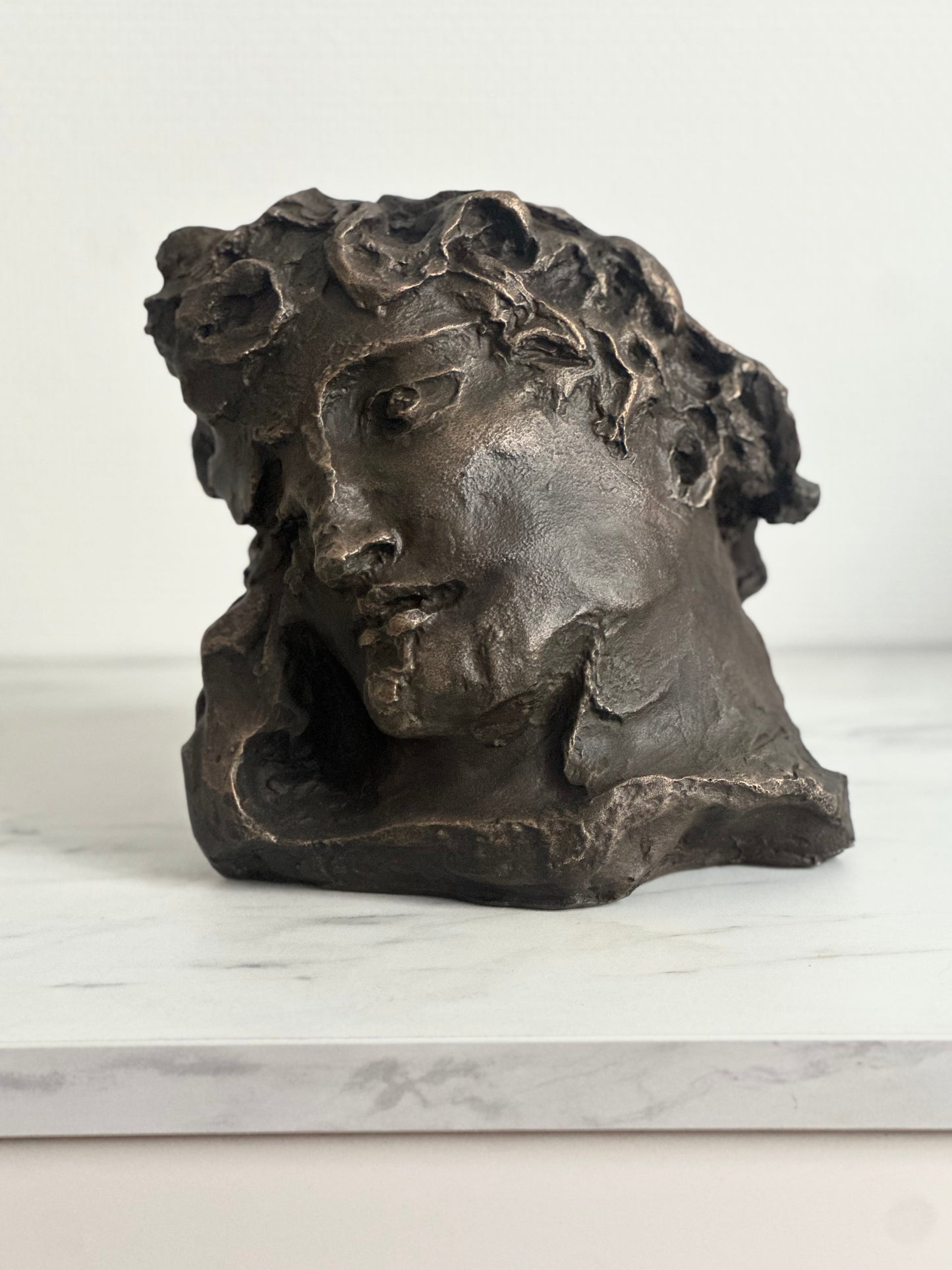 « L'Éphèbe » — Claude Mary, bronze à patine, édition originale numérotée, 1992