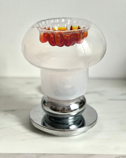 Lampe champignon en verre de Murano, attribuée à Mazzega — Italie, années 1970