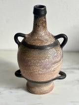 Vase amphore à quatre anses — Willy Biron, Bouffioulx, Belgique, circa 1960