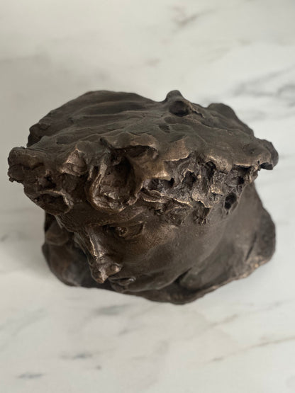 « L'Éphèbe » — Claude Mary, bronze à patine, édition originale numérotée, 1992